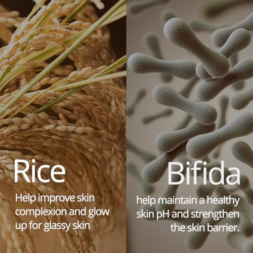 FARMSTAY Rice & Bifida Complexion Perfect Cream Mask with Niacinamide and Hyaluronic Acid, Hydrating & Anti-aging Face Mask Pack, Korean Skin care, for Women & Men, 10 Sheets (0.77 fl. oz Each)