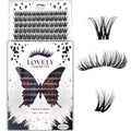 Feather Me Cluster Lashes D Curl 10-18mm Mixed Length