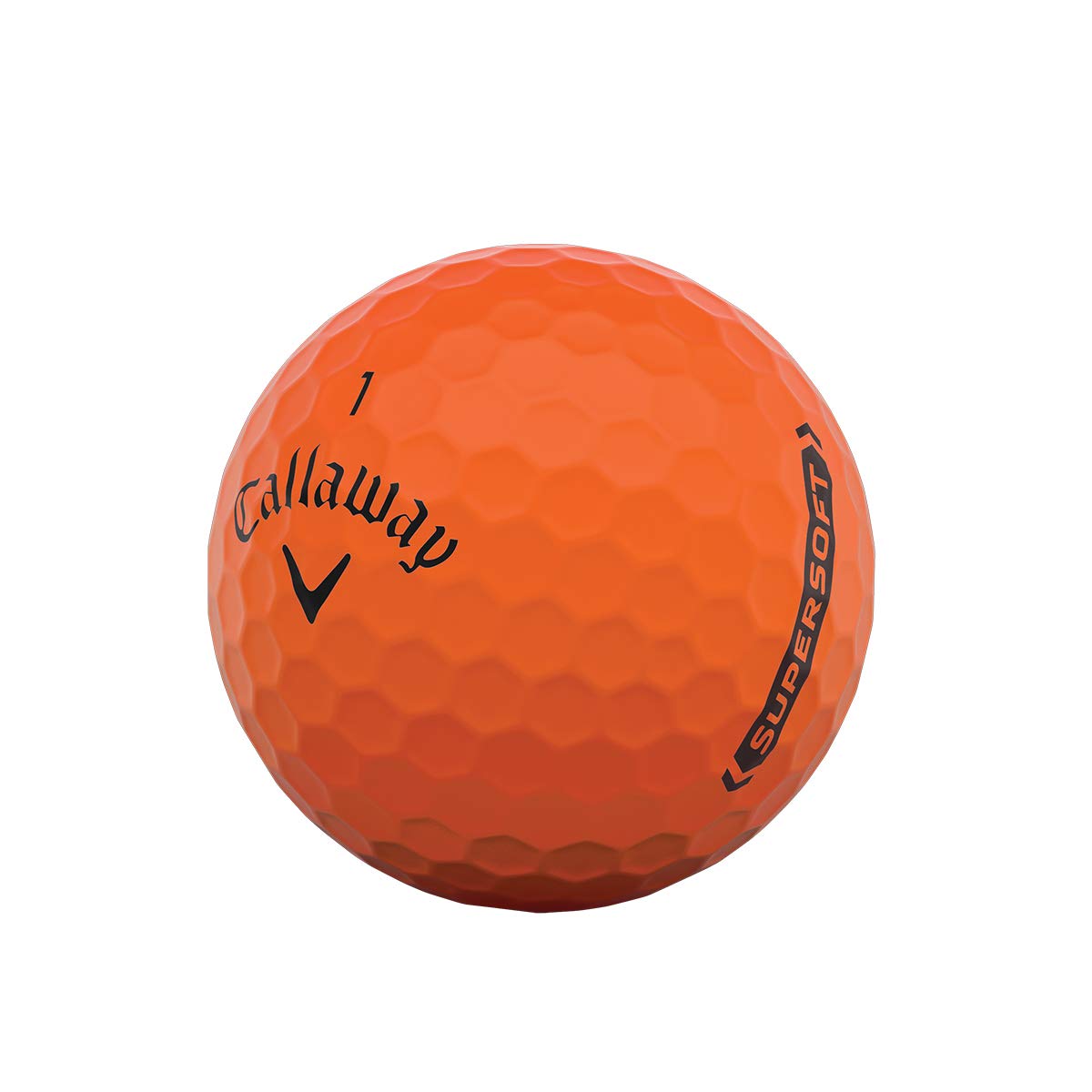 Callaway Golf Supersoft Golf Balls (2021 Version, Orange), (Pack of 12)