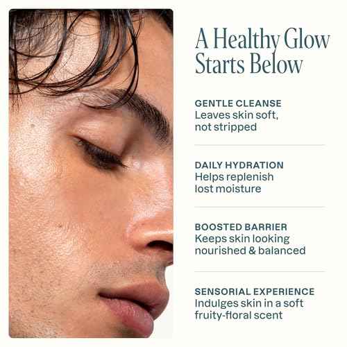 Cliganic Hydrating Gel Cleanser with Triple Botanical Complex¢ç ? Gentle Face Wash with Jojoba, Rosehip & Argan Oils ? Removes Makeup & Impurities ? Aloe Vera & Glycerin for Balanced, Glowing Skin 8oz