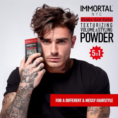 Immortal NYC Shake and Rake Volume Powder - Strong Hold Matte Finish