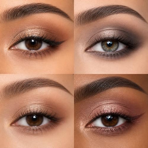 9-Color Nude Eyeshadow Palette with Mirror – Long-Lasting Waterproof