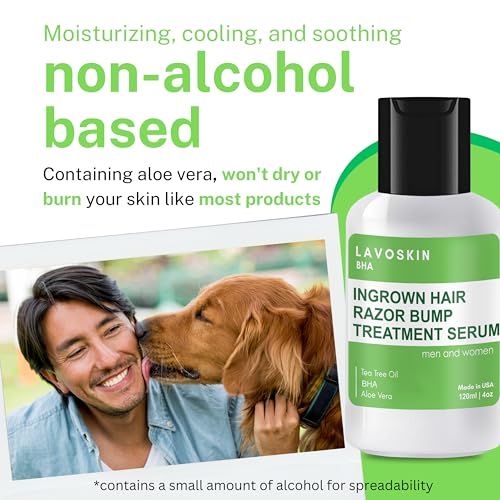 Ingrown Hair Treatment Gel with Tea Tree & Salicylic Acid