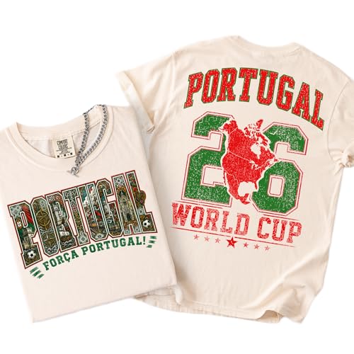 Portugal 2026 World Cup Soccer Fan T-Shirt