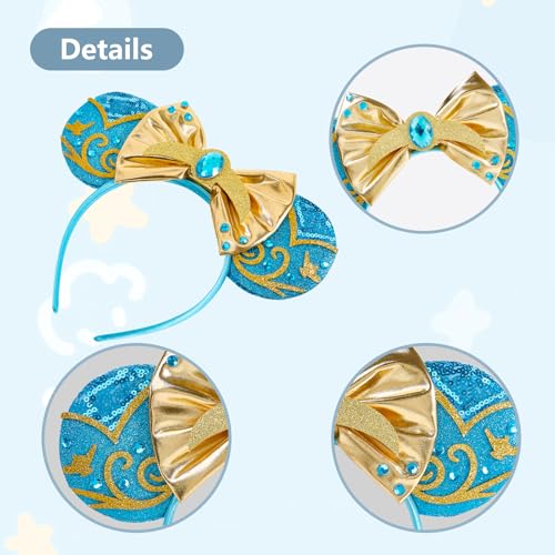 Princess Mouse Ears Headband for Women & Girls - Comfortable & Stylish