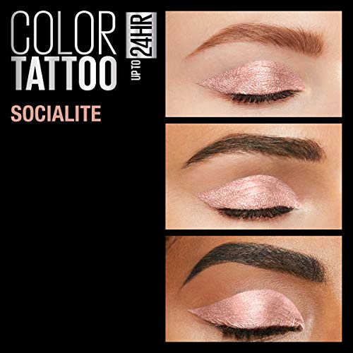 Maybelline Color Tattoo Waterproof Cream Eyeshadow Socialite