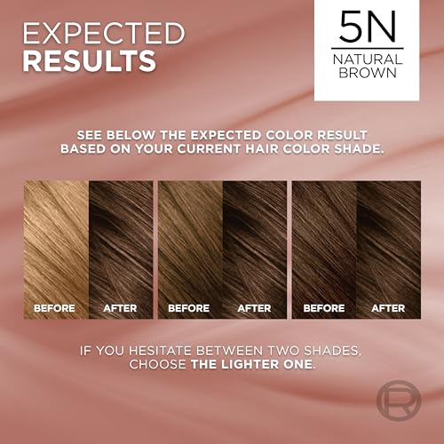 L'Oreal Excellence Universal Nudes 5N Natural Brown Hair Dye