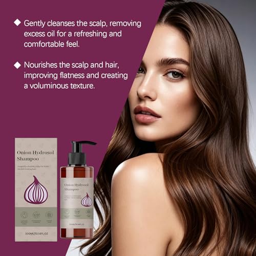 Onion Hydrosol Shampoo for Hair Loss & Thinning – Root Activator with Biotin