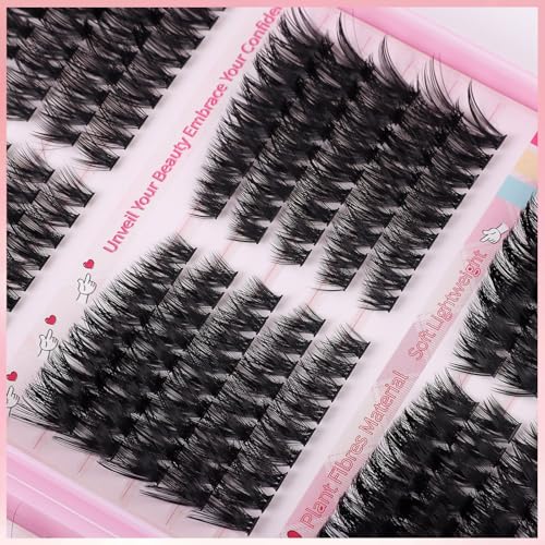 Lash Clusters 530Pcs Mixed Lengths 8-16mm Eyelash Extensions