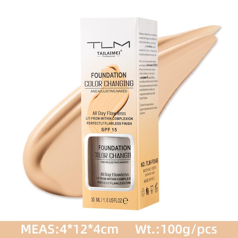 Color Changing Liquid Foundation SPF15 - All Skin Tones 30ml