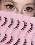 Wispy Flared False Eyelashes - 7 Pairs Vegan Lashes