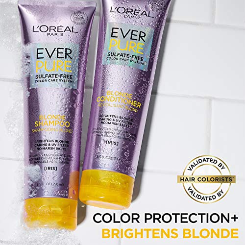 L'Oreal Paris EverPure Blonde Sulfate-Free Shampoo - 2 Count