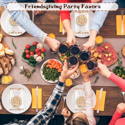 12 Sets Happy Thanksgiving Gifts Friendsgiving Pocket Mirror with Cards for Women Thanksgiving Party Favors Friendsgiving Decorations Thank You Gift for Guest Coworker Teacher Nurse (Classic)