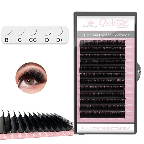 D Curl 11mm Volume Mink Eyelash Extensions Professional