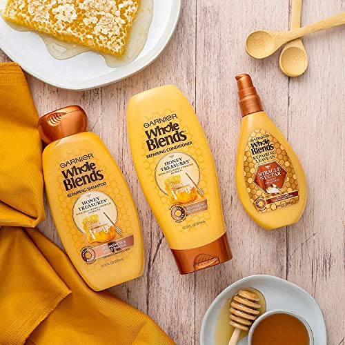 Garnier Whole Blends Repairing Mask Honey Treasures, 10.1 Fluid Ounce