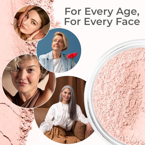 BLUSH (SWEET CHEEKS) Mineral Makeup Powder Bare Face Shadow Contour Rouge Highlight (20 gram Sifter Jar)