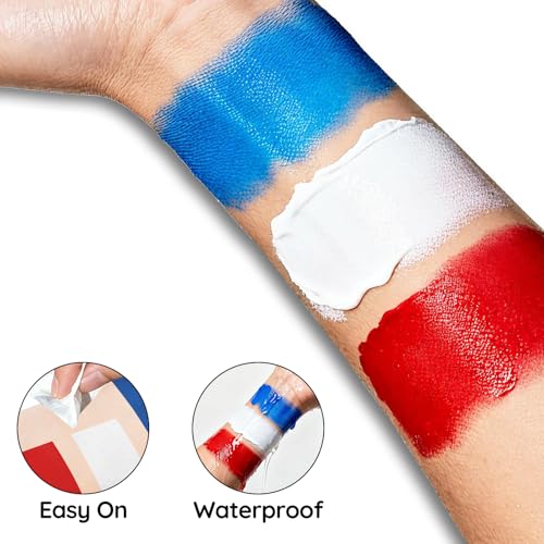 Professional Face Paint Kit for Halloween Costumes & Cosplay