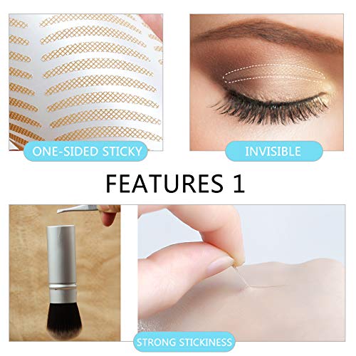 Double Eyelid Tapes Stickers 336 PCS Invisible Hooded Eyes