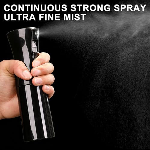 200ml Continuous Spray Bottle 2-Pack for Hair & Plants