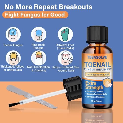 Toenail Fungus Treatment – 25% Undecylenic Acid Antifungal Solution