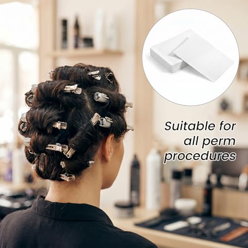 400Pcs Heat-Resistant Hair Perm End Papers for Salon & Home Styling