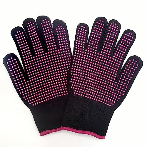 Bestac Heat Resistant Gloves for Hair Styling Tools
