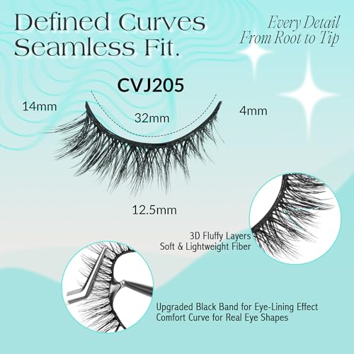 Self Adhesive Eyelashes No Glue Needed Reusable 5 Pairs