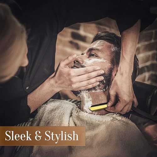 Facón Straight Razor Kit for Men with 100 Blades