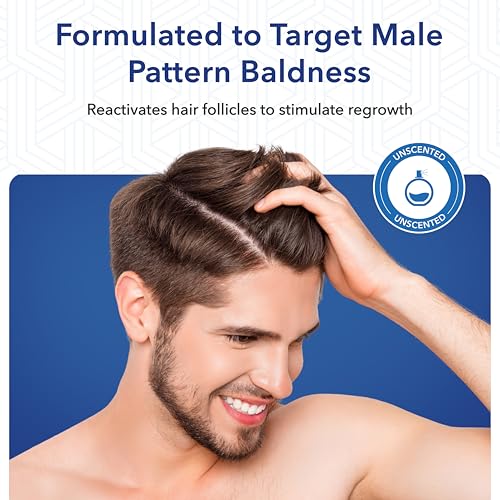 Hair Regen 5% Minoxidil Liquid for Men - 6-Month Supply