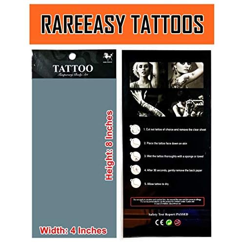 Tattoos 2 Sheets Chinese Japanese Letters text Temporary Tattoos Stickers Fake Body Arm Chest Shoulder Tattoos for Teens Men Women