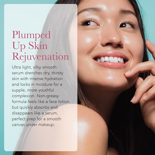 100% PURE Restorative Sea Culture Replenishing Serum, Anti-Aging Hyaluronic Acid for Face, Hydrating Serum for Everyday Use - 1 Fl Oz