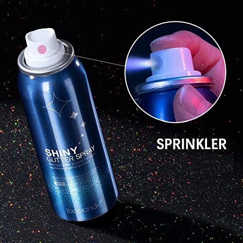 Body Glitter Spray 60ml - Long-Lasting Hair & Body Shimmer