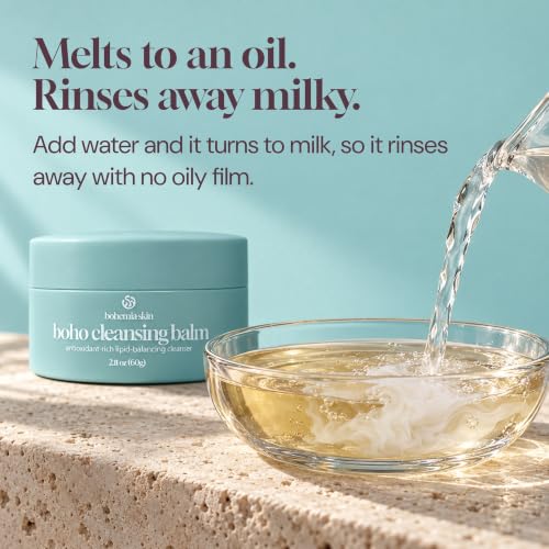 Bohemia Skin Waterproof Cleansing Balm 2.11 oz - Sensitive Skin Makeup Remover