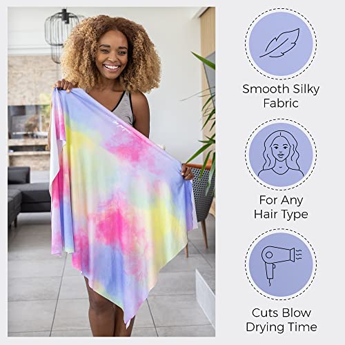 Microfiber Hair Plopping Towel Set – 3-Piece Anti-Frizz