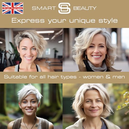 Smart Beauty Ash Blonde Hair Dye & Plex Conditioner - Permanent Vegan Blonde Toner