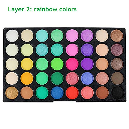 VERONNI 120 Color Eyeshadow Palette - Matte & Shimmer