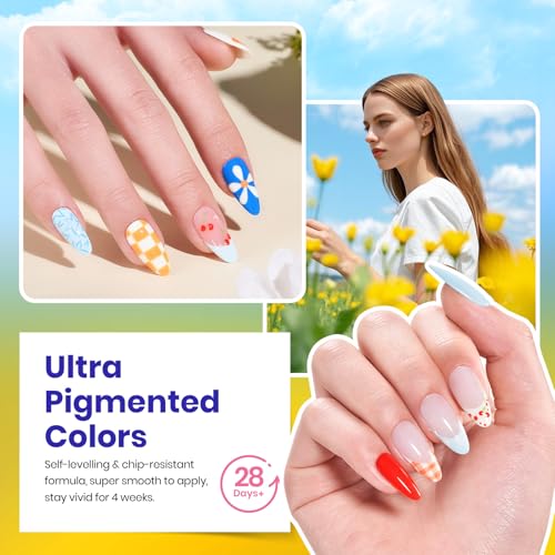 Beetles Rustic Sonata Pastel Gel Polish Set - 25 Colors + Base & Top Coats, 5ml