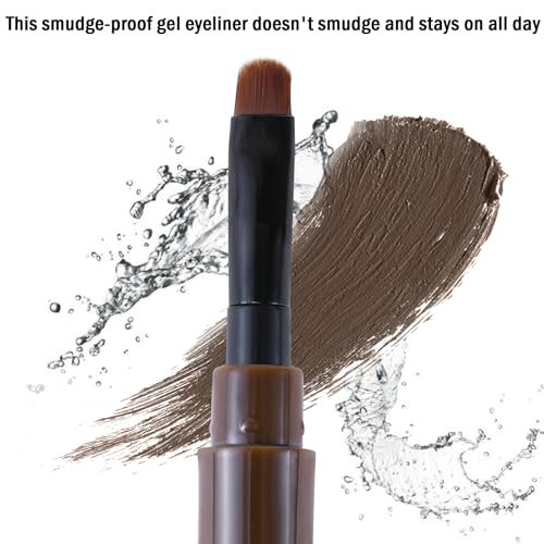 Boobeen Waterproof Gel Eyeliner Set – Black & Dark Brown