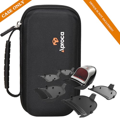 Aproca Case Compatible with Remington HC4250 Shortcut Pro Self-Haircut Trimmer Kit, Portable Storage Bag for Accessories (Case Only)