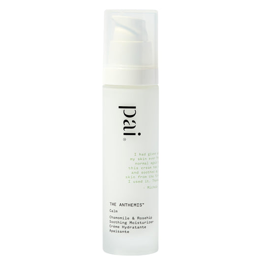 PAI SKINCARE - The Anthemis: Organic Chamomile + Rosehip Soothing Facial Moisturizer | Natural, Vegan, Sensitive Skincare (1.7 fl oz | 50 mL)