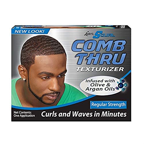 Luster's Curl Text Kit, Size 1, Clay, Infused with Olive and Argan Oils, For Curly Hair, Regular 1kit