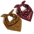 Soft Cotton Viscose Bandana 22x22" for Women & Men