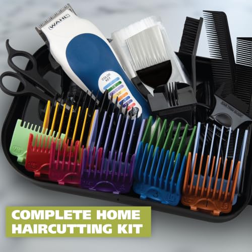 Wahl Color Pro Haircutting Kit with Color Coded Combs - Model 3029694