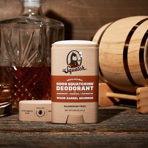 Dr. Squatch Travel Pack - Soap Case, 2 Soaps & Deodorant