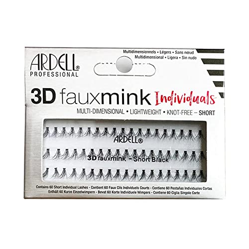 3D Faux Mink Individuals Short