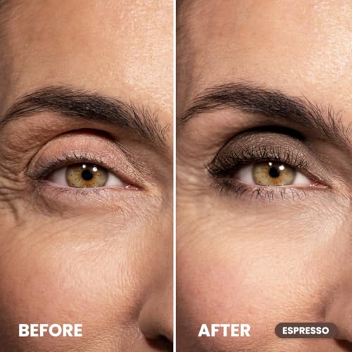 Prime Prometics PrimeEyes Eyeshadow for Mature Women - Crease-Free Powder-to-Cream, Long-Wear (Espresso)