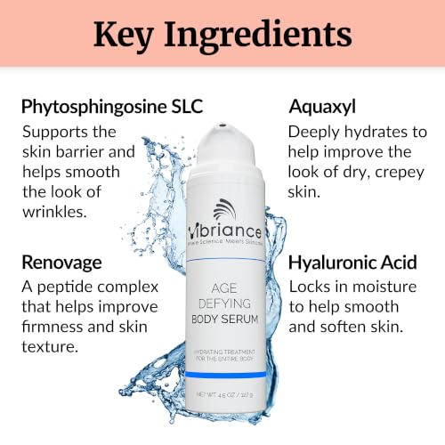 Vibriance Age Defying Body Serum 4.5 fl oz | Hyaluronic Acid