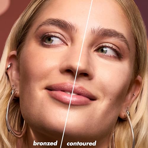 e.l.f. Camo Liquid Bronzer & Contour, Silky Highly Pigmented Formula, Creates a Long-Lasting Bronzed Glow & Natural Look, Vegan & Cruelty-Free, 2 Fair/Light