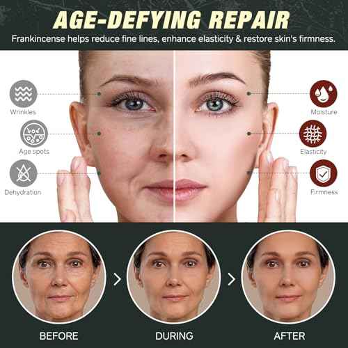 FANSHI Tallow Skin Balm With Castor Oil & Frankincense, Vitality Frankincense Balms 100% Grass-Fed Tallows For Skin Care Castor Oil Balm Beef Tallow For Face & Body120 G/4.2 Oz