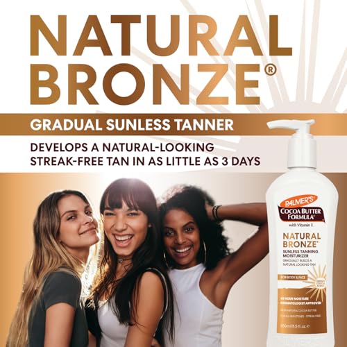 Palmer's Cocoa Butter Formula Natural Bronze Body Lotion, 8.5 Ounces (Pack of 3)